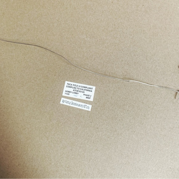 HOBBY-LOBBY Paris Eiffel Tower B&W Canvas Print Hanging Art - Picture 4 of 6